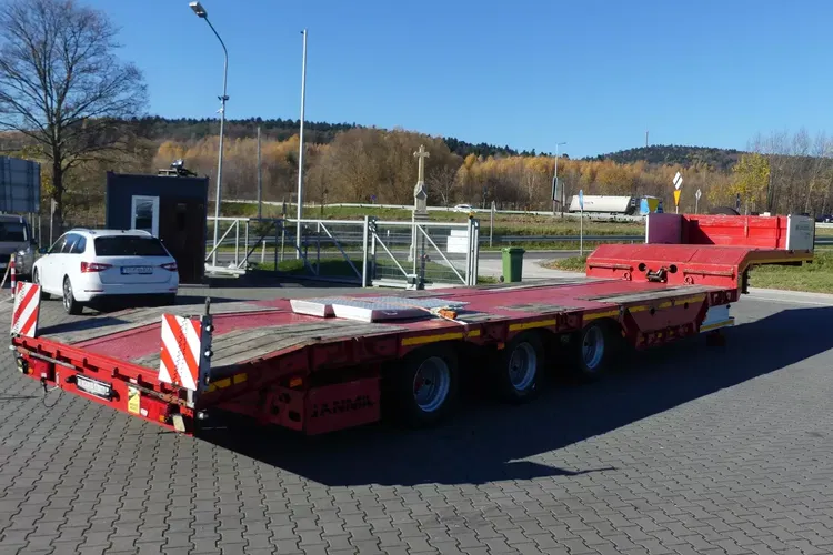 JANMIL NISKOPODWOZIOWA / LAWETA / OŚ SKRĘTNA I PODNOSZONA / WCIĄGARKA / zdjęcie 7