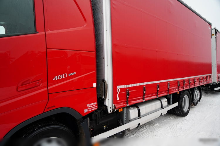 Volvo FH 460 / ZESTAW TANDEM / 120 M3 / PRZEJAZDOWY / KLIMA POSTOJOWA  / OŚ PODNOSZONA SKRĘTNA / WIELTON  2021 ROK / 6x2 zdjęcie 10