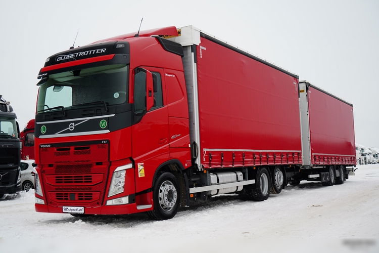 Volvo FH 460 / ZESTAW TANDEM / 120 M3 / PRZEJAZDOWY / KLIMA POSTOJOWA  / OŚ PODNOSZONA SKRĘTNA / WIELTON  2021 ROK / 6x2 zdjęcie 4