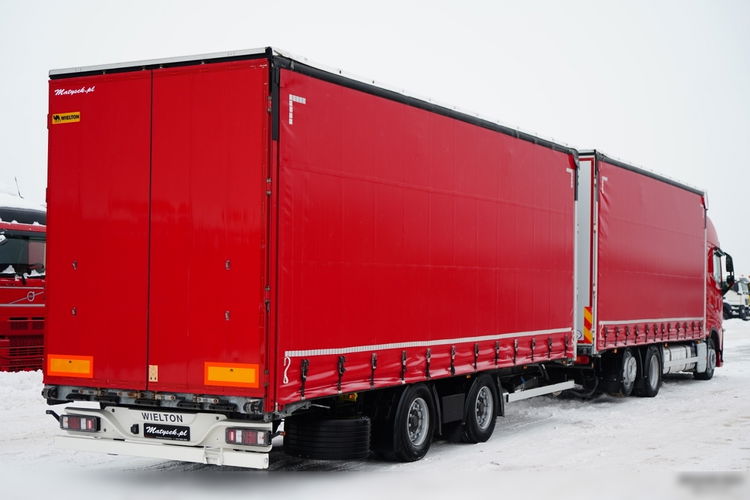 Volvo FH 460 / ZESTAW TANDEM / 120 M3 / PRZEJAZDOWY / KLIMA POSTOJOWA  / OŚ PODNOSZONA SKRĘTNA / WIELTON  2021 ROK / 6x2 zdjęcie 6