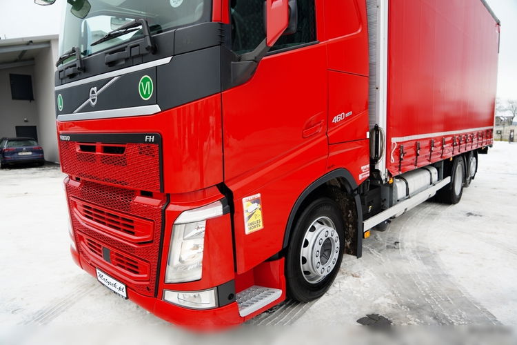 Volvo FH 460 / FIRANKA 7.45 M / SOLÓWKA / I-SAVE / KLIMATYZACJA POSTOJOWA / OŚ PODNOSZONA I SKRĘTNA / 6x2 zdjęcie 11