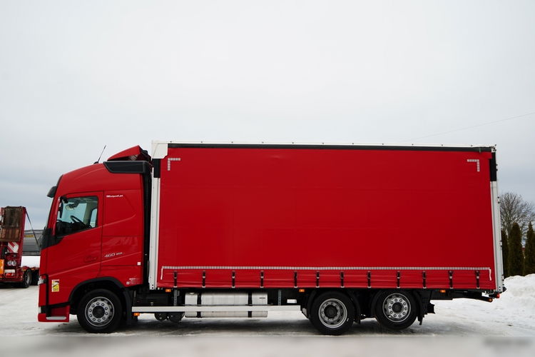 Volvo FH 460 / FIRANKA 7.45 M / SOLÓWKA / I-SAVE / KLIMATYZACJA POSTOJOWA / OŚ PODNOSZONA I SKRĘTNA / 6x2 zdjęcie 3