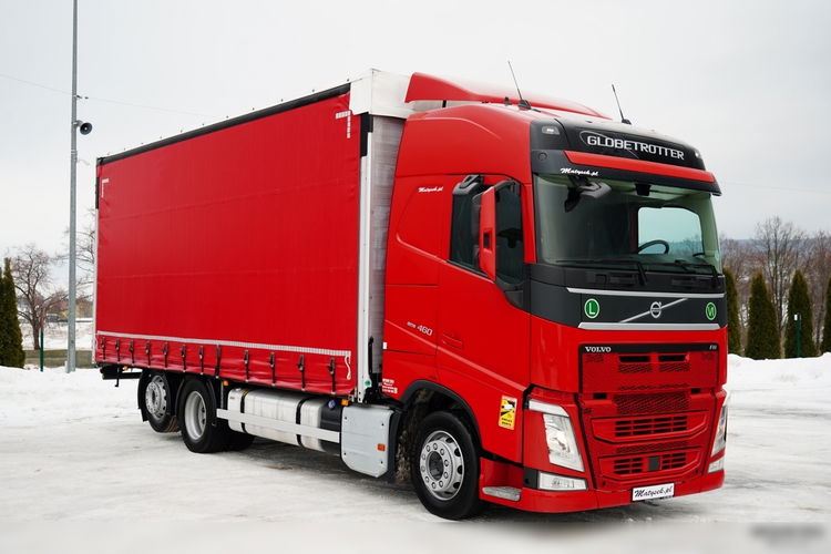 Volvo FH 460 / FIRANKA 7.45 M / SOLÓWKA / I-SAVE / KLIMATYZACJA POSTOJOWA / OŚ PODNOSZONA I SKRĘTNA / 6x2 zdjęcie 8