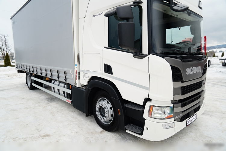 Scania P 280 / SOLÓWKA / FIRANKA - 7.70 M / 4X2  / WECON /  DACH PODNOSZONY / 2022 zdjęcie 9