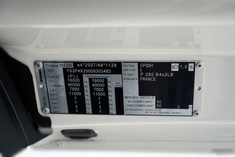 Scania P 280 / SOLÓWKA / FIRANKA - 7.70 M / 4X2  / WECON /  DACH PODNOSZONY / 2022 zdjęcie 44