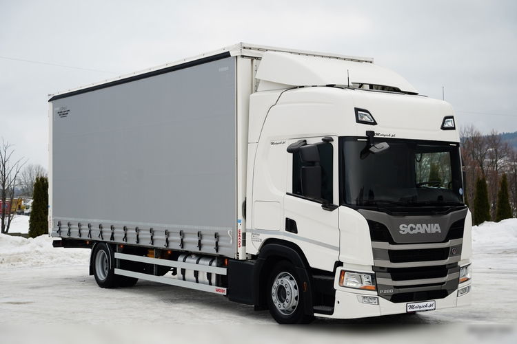 Scania P 280 / SOLÓWKA / FIRANKA - 7.70 M / 4X2  / WECON /  DACH PODNOSZONY / 2022 zdjęcie 8