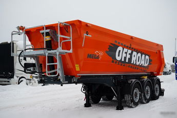 Mega WYWROTKA / 25 m3 / STALOWA / STANDARD / OŚ PODNOSZONA / SAF / DEMO / NIEUŻYWANA / NOWA