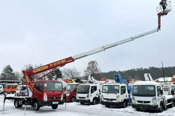 Nissan Cabstar Zwyżka Podnośnik Koszowy PALFINGER P210 BK UDT