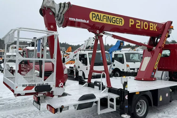 Nissan Cabstar Zwyżka Podnośnik Koszowy PALFINGER P210 BK UDT zdjęcie 10
