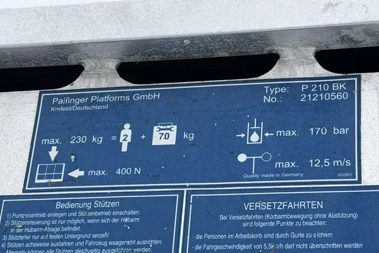 Nissan Cabstar Zwyżka Podnośnik Koszowy PALFINGER P210 BK UDT zdjęcie 13