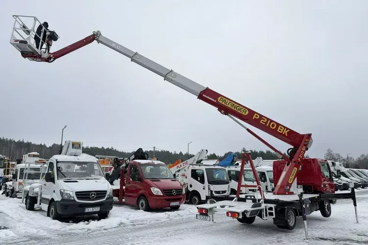 Nissan Cabstar Zwyżka Podnośnik Koszowy PALFINGER P210 BK UDT zdjęcie 16