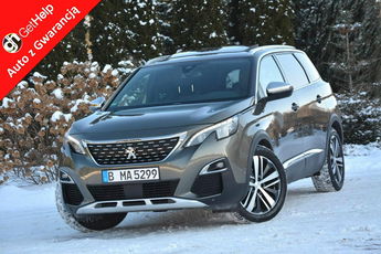 Peugeot 5008 GT 7-Foteli Focal Skóry Radar ACC Full led Masaże Navi Panorama Kamera