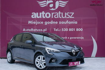 Renault Clio FV 23% Automat Benzyna Navi Tempomat Czujniki Gwarancja Bezwypadkowy