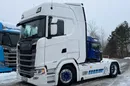 S500 standard z Niemiec full opcja cała na poduszkach tv mikrofala Klima led Kontrakt scania zdjęcie 3