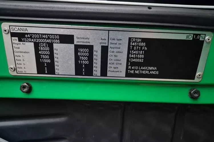 Scania R410 zdjęcie 38