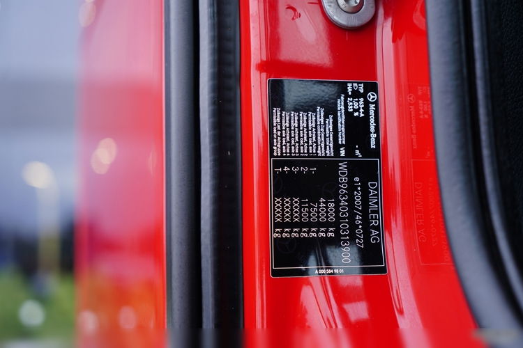 Mercedes ACTROS 1845 / HYDRAULIKA / NISKA KABINA  zdjęcie 36