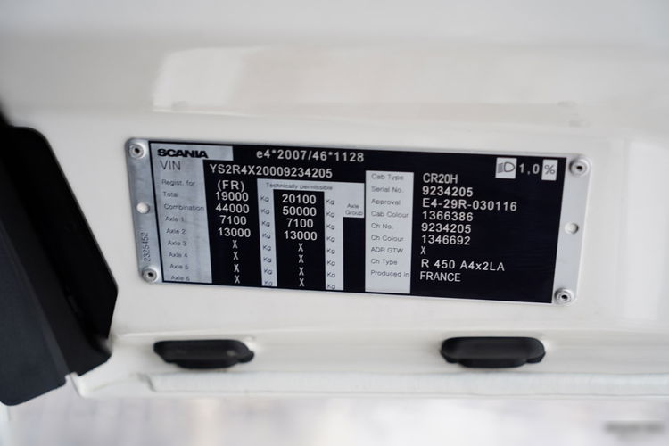 Scania R 450 / RETARDER / HYDRAULIKA /  KLIMATYZACJA POSTOJOWA / zdjęcie 39