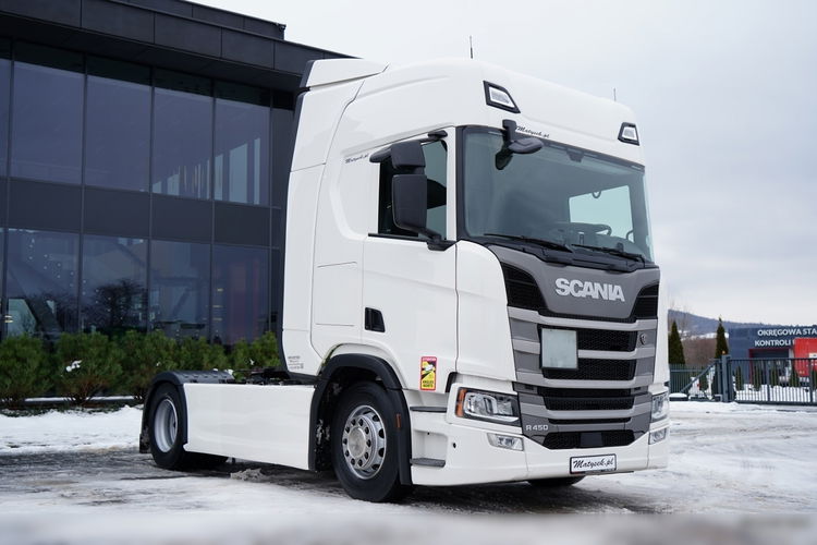 Scania R 450 / HYDRAULIKA / RETARDER /  KLIMA POSTOJOWA /  PO ZŁOTYM KONTRAKCIE / 2 ZBIORNIKI PALIWA  zdjęcie 2