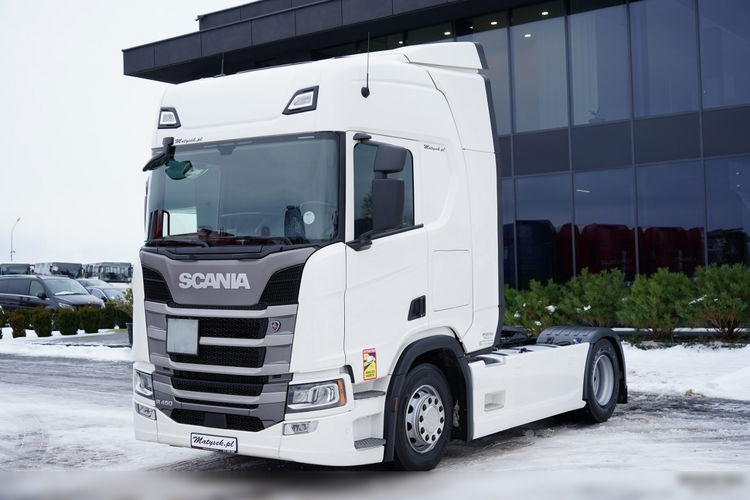 Scania R 450 / HYDRAULIKA / RETARDER /  KLIMA POSTOJOWA /  PO ZŁOTYM KONTRAKCIE / 2 ZBIORNIKI PALIWA  zdjęcie 4