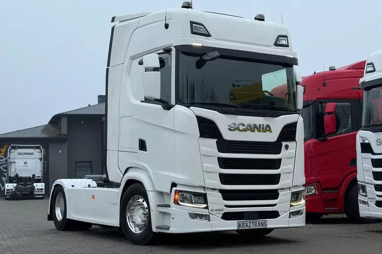 Scania S450 2020/21 ASO TV cała na poduszce z Niemiec zdjęcie 2
