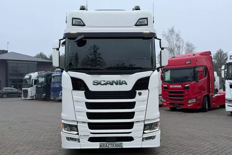 Scania S450 2020/21 ASO TV cała na poduszce z Niemiec zdjęcie 24
