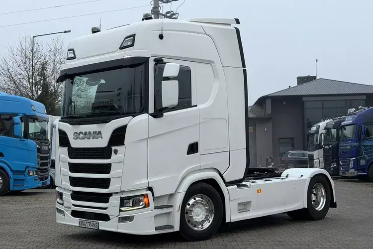 Scania S450 2020/21 ASO TV cała na poduszce z Niemiec zdjęcie 6