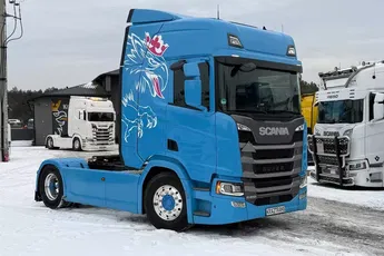 Scania R450 na kontrakcie serwisowym Scania z Niemiec idealny stan