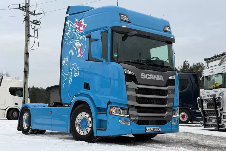 R450 na kontrakcie serwisowym Scania z Niemiec idealny stan zdjęcie 2