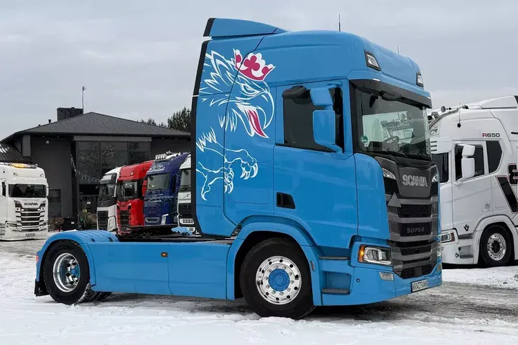 R450 na kontrakcie serwisowym Scania z Niemiec idealny stan zdjęcie 3