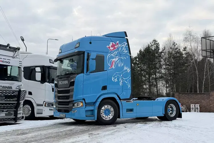 R450 na kontrakcie serwisowym Scania z Niemiec idealny stan zdjęcie 6