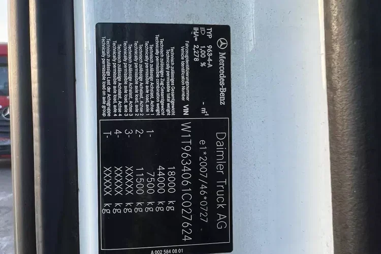 Mercedes ACTROS MP5 zdjęcie 38