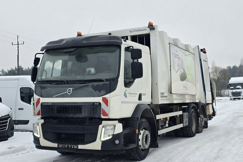 Volvo FE 320 EURO6 6x2 / Śmieciarka FAUN Powerpress II 524/19 Volvo FE 320 EURO6 / Śmieciarka FAUN Powerpress / ZÖLLER MEGA 356