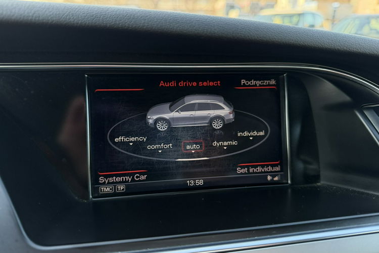 Audi A4 Allroad Quattro, DSG, Klimatronic 3-stref, Martwe pole, Asystent pasa zdjęcie 21