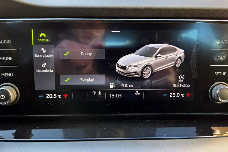 Skoda Octavia 1.5 TSI 150 KM, Ambition, Salon PL, serwis ASO, F.VAT23, leasing zdjęcie 23