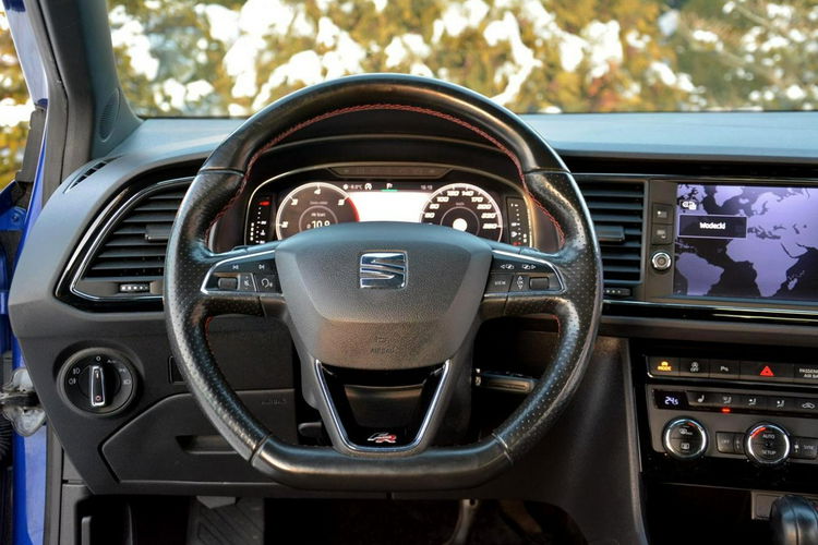 Seat Leon FR Full Led Skóry Navi Panorama Radar ACC Virtual Parktr Beats zdjęcie 27