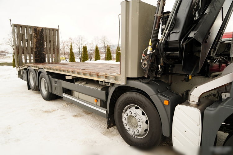 MAN TGS 35.360 / 8x2-4 / LAWETA + HDS HIAB 166 E-2 / NAJAZDY HYDRAULICZNE / WYCIĄGARKA /  zdjęcie 16