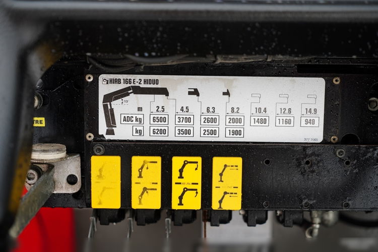 MAN TGS 35.360 / 8x2-4 / LAWETA + HDS HIAB 166 E-2 / NAJAZDY HYDRAULICZNE / WYCIĄGARKA /  zdjęcie 20
