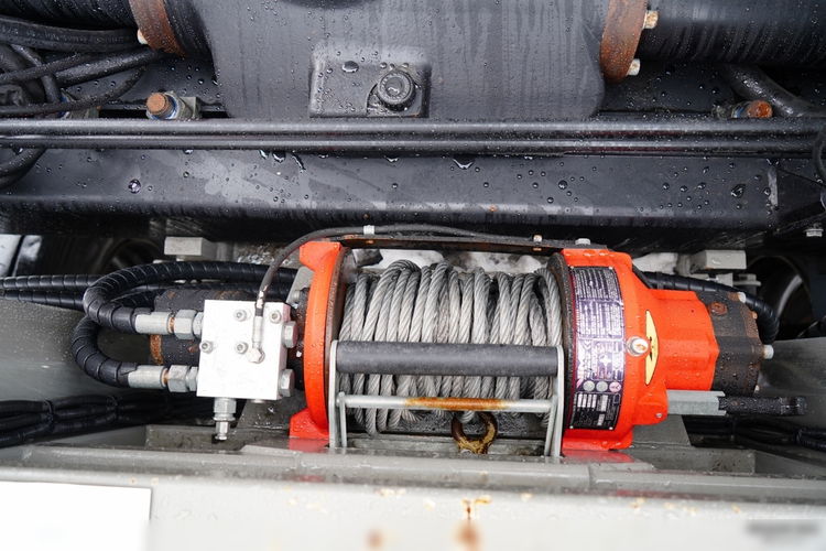 MAN TGS 35.360 / 8x2-4 / LAWETA + HDS HIAB 166 E-2 / NAJAZDY HYDRAULICZNE / WYCIĄGARKA /  zdjęcie 24