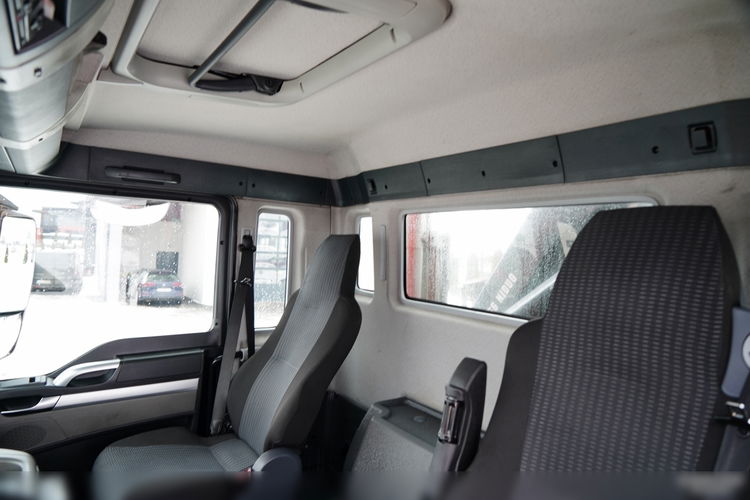 MAN TGS 35.360 / 8x2-4 / LAWETA + HDS HIAB 166 E-2 / NAJAZDY HYDRAULICZNE / WYCIĄGARKA /  zdjęcie 35