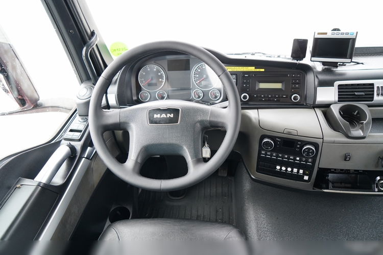 MAN TGS 35.360 / 8x2-4 / LAWETA + HDS HIAB 166 E-2 / NAJAZDY HYDRAULICZNE / WYCIĄGARKA /  zdjęcie 38