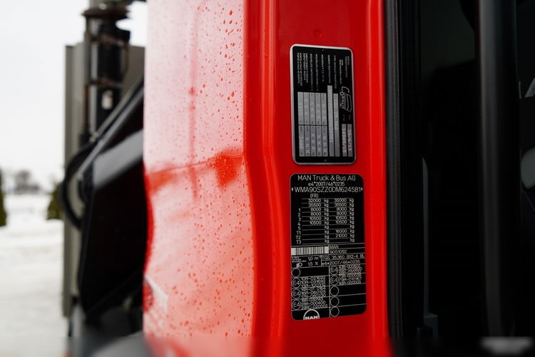 MAN TGS 35.360 / 8x2-4 / LAWETA + HDS HIAB 166 E-2 / NAJAZDY HYDRAULICZNE / WYCIĄGARKA /  zdjęcie 47