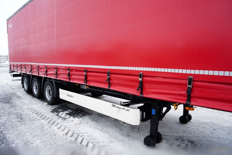 Wielton FIRANKA / MEGA / DACH PODNOSZONY / SYSTEM BDE - ROZSUWANE SŁUPKI / SAF  zdjęcie 9