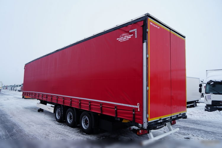 Wielton FIRANKA / MEGA / DACH PODNOSZONY / SYSTEM BDE - ROZSUWANE SŁUPKI / SAF  zdjęcie 3