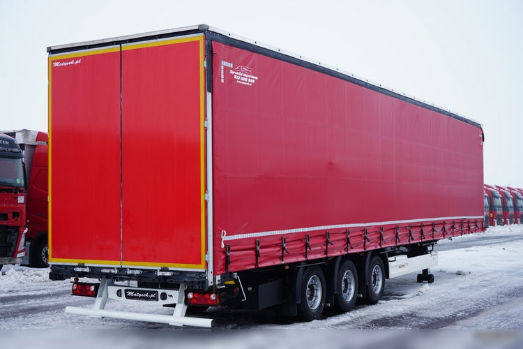 Wielton FIRANKA / MEGA / DACH PODNOSZONY / SYSTEM BDE - ROZSUWANE SŁUPKI / SAF  zdjęcie 5