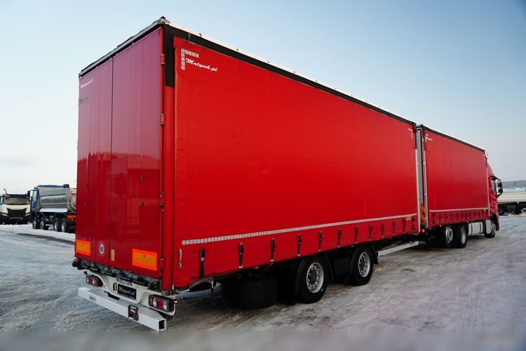 Volvo FH 460 / ZESTAW TANDEM / 120 M3 / PRZEJAZDOWY / I-SAVE / KLIMATYZACJA POSTOJOWA / OŚ PODNOSZONA / OŚ SKRĘTNA / PLANDEKA ZBROJONA  6x2 zdjęcie 9