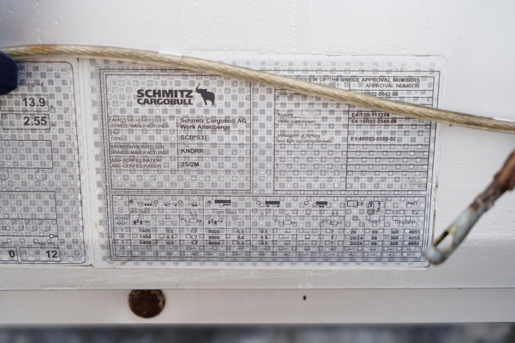 Schmitz -CARGOBULL / FIRANKA / STANDARD / MULDA DO STALI - 7 M / MULTILOCK / ALUFELGI  zdjęcie 30
