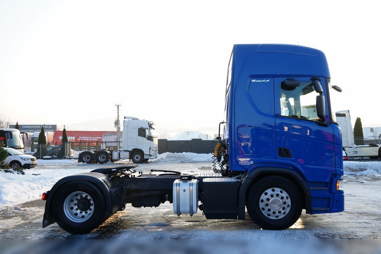 Scania R 450 / RETARDER / HYDRAULIKA / KLIMATYZACJA POSTOJOWA / ALUFELGI /  zdjęcie 9
