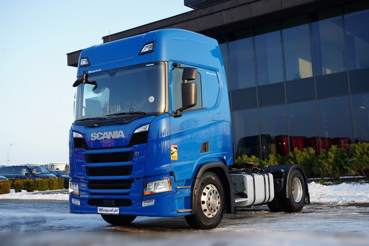 Scania R 450 / RETARDER / HYDRAULIKA / KLIMATYZACJA POSTOJOWA / ALUFELGI /  zdjęcie 1