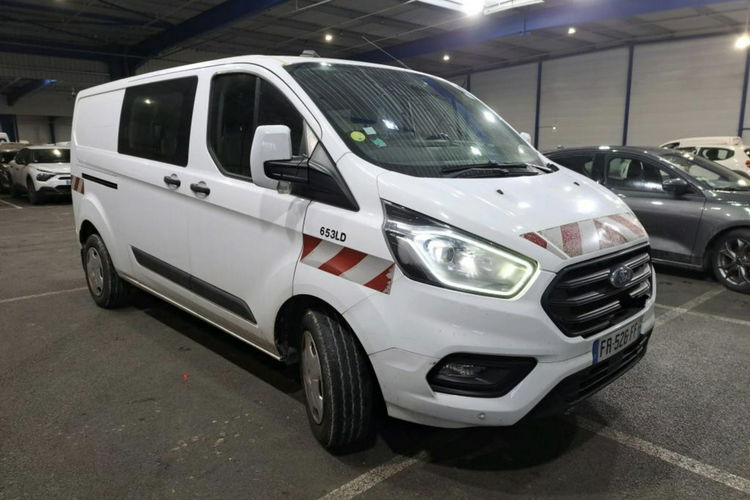 Ford Transit Custom L2H1 6 osobowy brygadówka lift full opcja zdjęcie 2