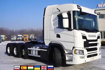 Scania G500 8x2 / Pełny ADR / Kab. Sypialna